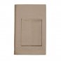 Legends Luxury Dot Cobblestone 500 Thread Count Cotton Sateen Standard Pillowcas
