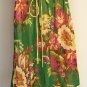 Double Zero Flowy Flower Top Cami With Detailed Crisscrossed Back, Size S