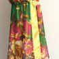 Double Zero Flowy Flower Top Cami With Detailed Crisscrossed Back, Size S
