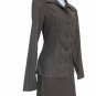 La Belle Vintage Women Blazer Jacket And Mini Skirt Career Office Wear Sz 5 Gray