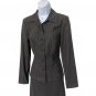 La Belle Vintage Women Blazer Jacket And Mini Skirt Career Office Wear Sz 5 Gray