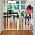 Safety Adjustable Swing Panels Wall Baby Toddlers Gate 103" Wide Extra Wide