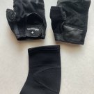 Harbinger Women Power Fitness Weight Lifting Gloves Size Small Knee Pad Flaws
