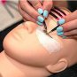 Practice Training Cosmetology Mannequin Doll Face Head Eyelash MakeUp With Gift