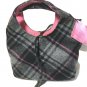 Victoria's Secret Strawberries & Champaign Small TOTE BAG Vintage Flannel