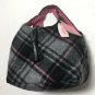 Victoria's Secret Strawberries & Champaign Small TOTE BAG Vintage Flannel