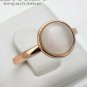 Rose Gold ring size 6 women fashion gift birthday daily use