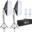 Softbox Continuous Equipment Kit Professional Studio Photography Lighting