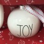 Rae Dunn “Joy†Mug Cup And Mini Christmas Ceramic Ornament Home Decoration