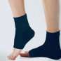 Cloudz Travel Compression Circulation Foot Sleeve Unisex Small/Medium Black