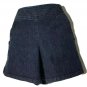 Ann Taylor LOFT, Original Dark Denim Blue Jean Shorts, Side Bottoms Sz 2 12.5&acirc;�� L