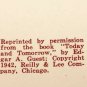 1942s Good Business Agreement Post Purveyor Of Fine Liquors Ephemera Vintage