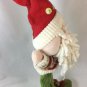 Santa Claus Stuffed Plush Plaid Holiday Figure Christmas Decoration Doll (Flaws)