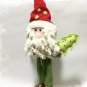 Santa Claus Stuffed Plush Plaid Holiday Figure Christmas Decoration Doll (Flaws)