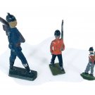 Vintage Metal Cast Iron Lead Figures Figurines Soldiers Toys Collectiables Set3