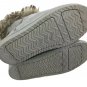 Old Navy Boots Girls Kids Children Sz 8.5 Color Gray Faux Fur Winter 21inc Long