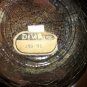 Vintage 1950s DeVilbiss Perfume Atomizer Clear Crackle Glass Flower Jewel Top