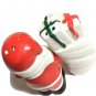 Vintage Santa & Christmas Gift Packages Bag Salt and Pepper Shakers Japanese