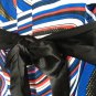 Women American Flag Colors Backless V Neck Waist Straps Bust Stretch July 4 SzM