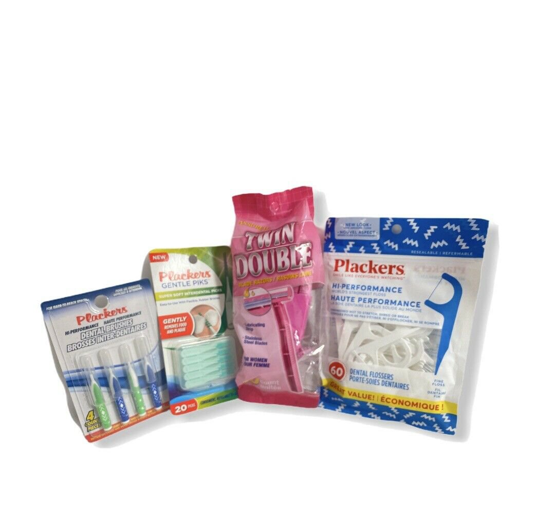 Dental Brush Toothbrush Floss Oral Care Travel Kit Disposables Compact