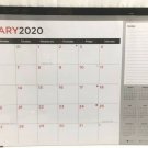 Jot 2020 Monthly Desk Pad Calendar 11" x 17"