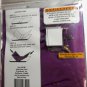 New Purple Academic Premium Edition Super Stretch Jumbo Book Cover Lot Of 3