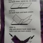 New Purple Academic Premium Edition Super Stretch Jumbo Book Cover Lot Of 3