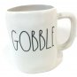 NEW Rae Dunn Thanksgiving &acirc;��GOOBBLE" Mug Fall Magenta Artisan  Collection