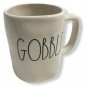 NEW Rae Dunn Thanksgiving &acirc;��GOOBBLE" Mug Fall Magenta Artisan  Collection