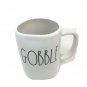 NEW Rae Dunn Thanksgiving &acirc;��GOOBBLE" Mug Fall Magenta Artisan  Collection