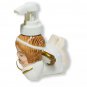 SpringMaid Wamsutta Ceramic Angel Soap Dispenser Christmas Deco Set Of 2