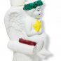 SpringMaid Wamsutta Ceramic Angel Soap Dispenser Christmas Deco Set Of 2