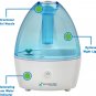 Cool Quiet Air Mist Humidifier Purifier Filter Pureguardian H910BL 14 Hrs
