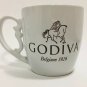 Godiva Belgium 1926 Coffee Mug Tea Cup Large 24 oz Pair Pre Owned