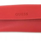 Guess Red Semi Soft Eyeglasses Sunglasses Snap closure case