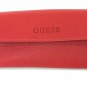 Guess Red Semi Soft Eyeglasses Sunglasses Snap closure case