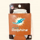 Miami Dolphins Can Cooler Collapsible Insulated Bottle Holder NFL Football Set4