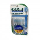 SUNSTAR Gum Proxabrush Dental Floss Go Between a Cleaner Flexiabk10CT, Pack of 1