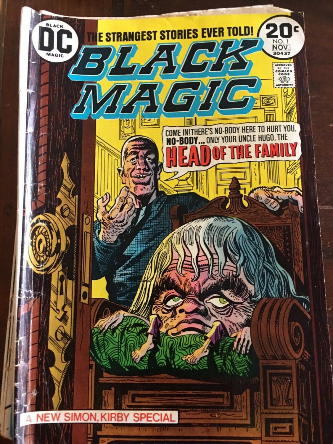 Black Magic #1 (1973) FN Grandenetti, Simon Kirby, Comics Horror Stories