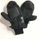 3M Thinsulate Isolant  Gloves Confort Water Proof Ski Mittens Black  New 2-4yrs