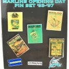 12506/25000 Limited Edition of 5 Marlins Opening Day Pins Pin backs Collectables