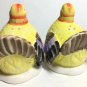 Thanksgiving Fall Turkey Salt and Pepper Shakers Decoration Set