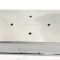 Living Solutions Wood Chip Smoker Box Stainless Steel Enhances Smoking Flavor