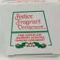 Jasco Fine Porcelain Festive Fragrant Bayberry Scented Hanging Ornament Goose