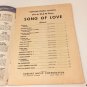 Vintage Popular Piano Classics From MGM Movie Song Of Love Music Book 1947