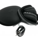 Sentey Wireless Headphones / Zipper Hard Cover Case / USB Cable