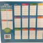 2020 LARGE PRINT BIG  BLOCKS EASY TO READ 12 MONTH WALL CALENDAR 12x11 SF