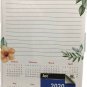 Jot 2020 Monthly Wall Desk Pad Flower Calendar Agenda 11" x 17"