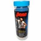 New Penn Ultra-Blue Racquet Balls Blue For Maximum Visibility SetOf3 In/Out Door