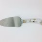Pie Server Imported Pink Gold White Ceramic Handle Stainless Steel Blade w/ Box